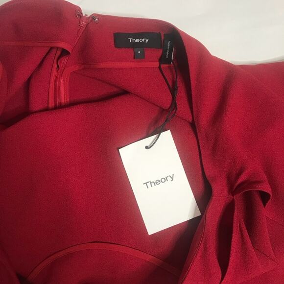 Theory Andzelika Rosina Crepe Slit Sleeve - Picture 7 of 8